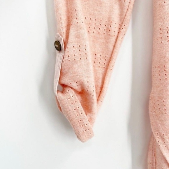 Anthropologie Sylvie Pointelle Top by Akemi + Kin top Sz Small - Picture 6 of 16